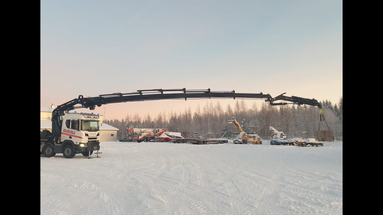 Uusi Kurko Crane, Scania  ja Hiab