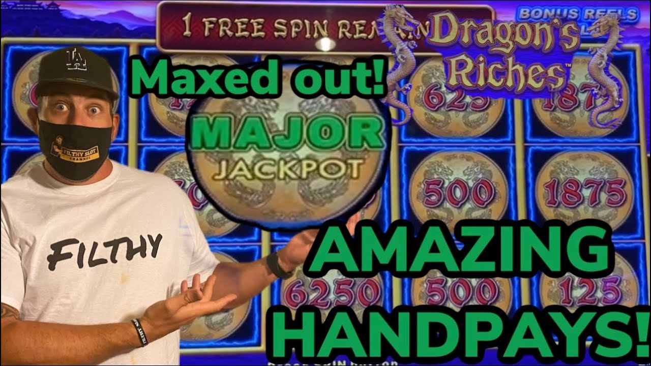 MAXED OUT MAJOR JACKPOT   DRAGON RICHES