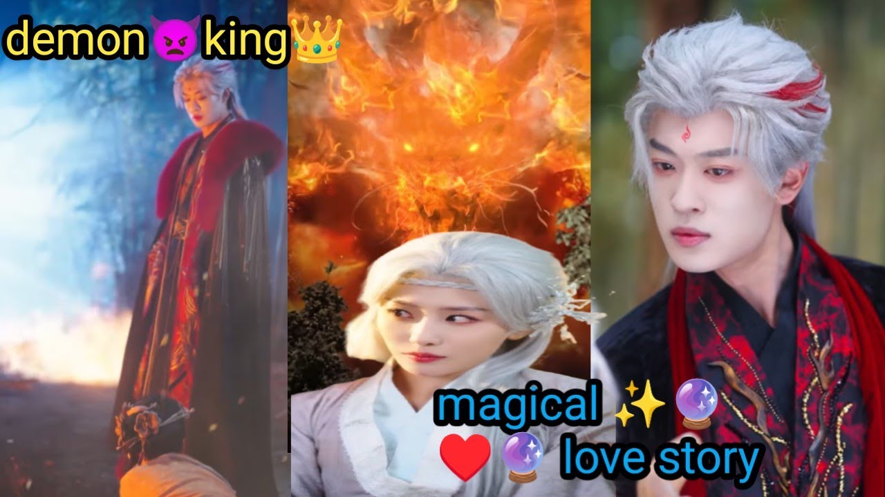 Magical✨🪄love story😈Demon king👑fall in love 🔮🔮with human girl #magic #love #views 