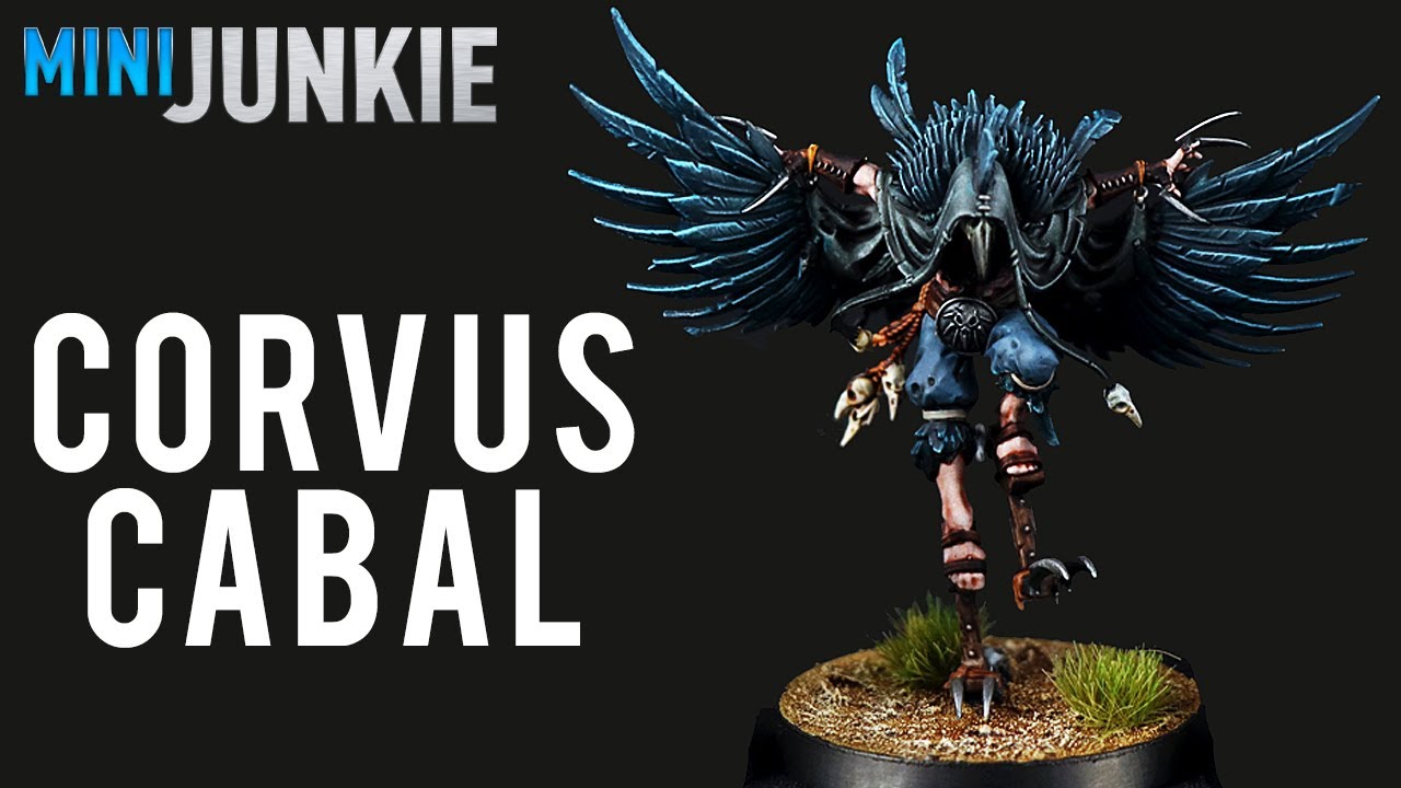 Warhammer Warcry - Painting the Corvus Cabal Warband