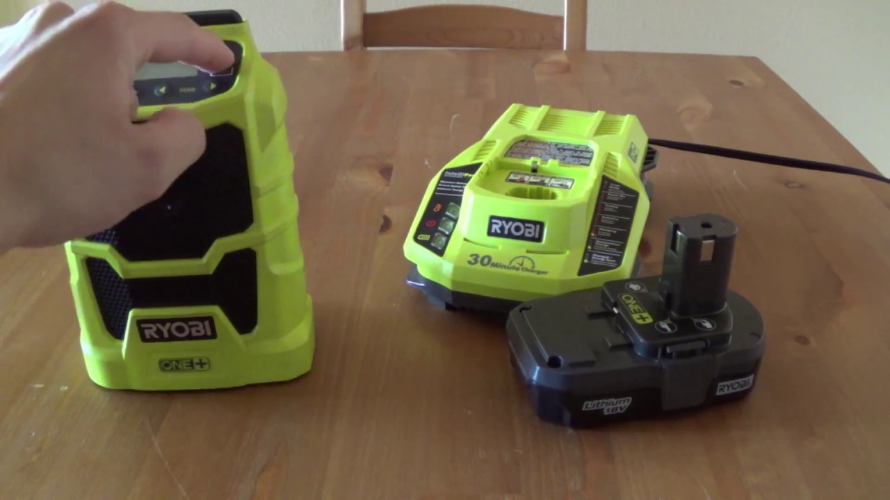 Ryobi One+ Bluetooth Radio Review