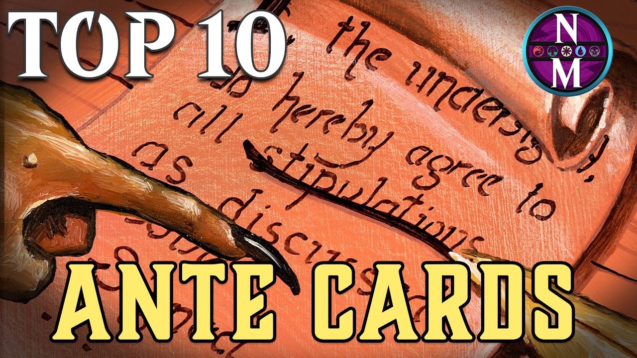 Топ-10 MTG: Карты ставки | Рейтинг карт с ЗАПРЕЩЕННОЙ механикой | Magic: the Gathering | Эпизод 457