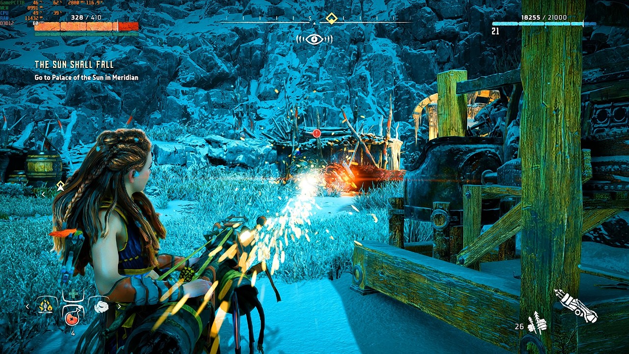 Horizon Zero Dawn Remastered Ray tracing High Bitrate Full Game Part 21 ULTRA HARDCORE