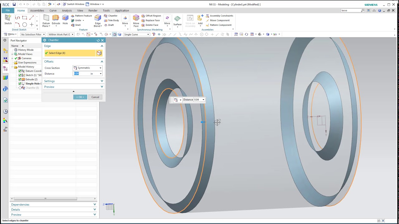 NX11 Video 2 - Using Datums