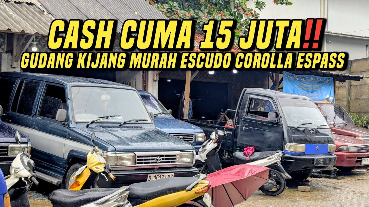 Sumber Berkah obral murah murah ni mobil bekas❗Cash termurah cuma 15 juta seharga motor kijang murah
