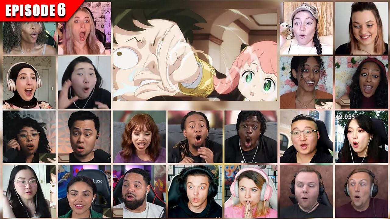 [Full Episode] Spy x Family Episode 6 Reaction Mashup | スパイファミリー