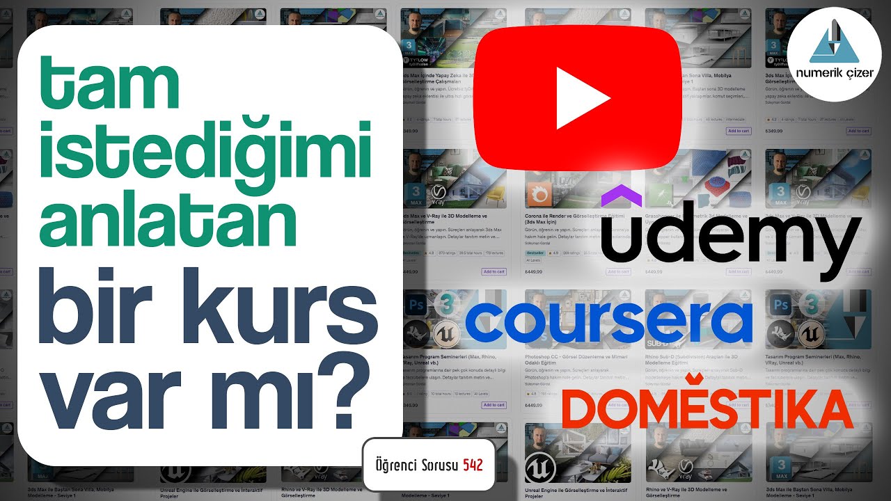 Tam istediklerimi anlatan, uğraştığım işi çözecek bir kurs / eğitim var mı? - Öğrenci Sorusu 542