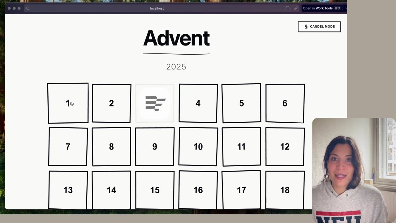 Advent Hacking on Cloudflare — Part 1: Setup & Design Layout