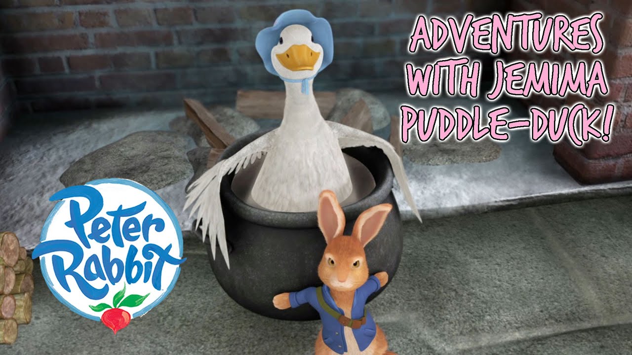 @OfficialPeterRabbit - Adventures with Jemima Puddle-duck! 🦆 | Meet the Characters | Cartoons for Kids