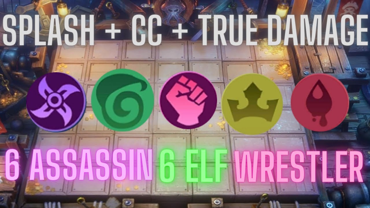6 ELF 6 ASSASSIN WRESTLER EMPIRE SYNERGY | Magic Chess | MLBB