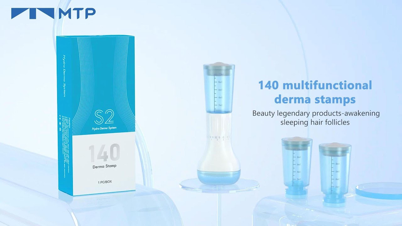 Serum can flow out along needles when you gently squeeze the Micro-Infusion Derma Stamp