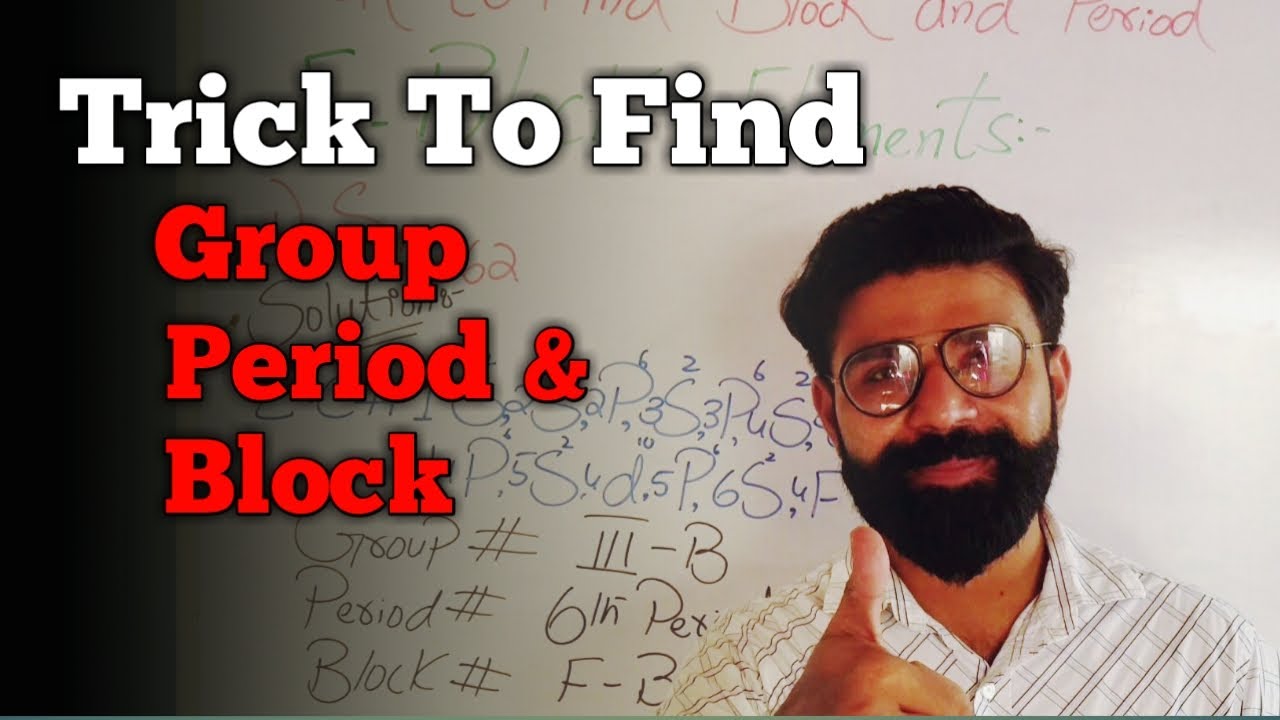 TRICK TO FIND GROUP & PERIOD || Periodic Classification || Chapter-01 || XII-Chemistry || Urdu/Hindi