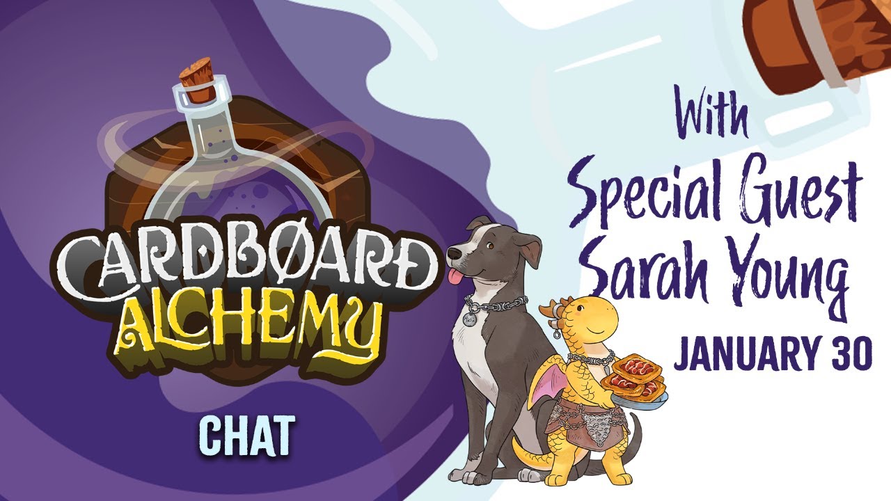 Cardboard Chat with Special Guest Sarah Young, Creative Director at Cardboard Alchemy!