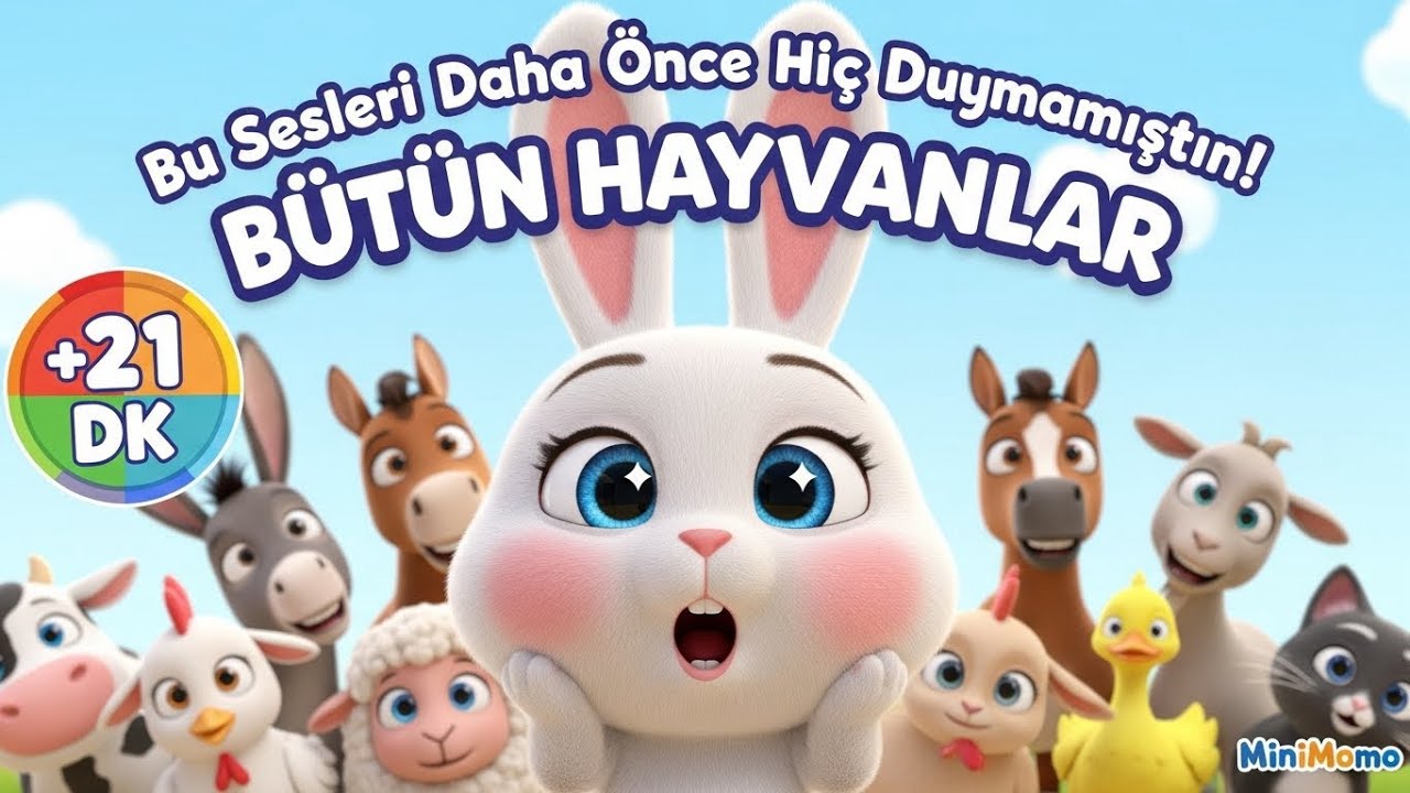 Hayvan Sesleri Şarkıları! 🐶🐮🐔 | Mimito İle Eğlenceli Öğretici Şarkılar (21 DK)