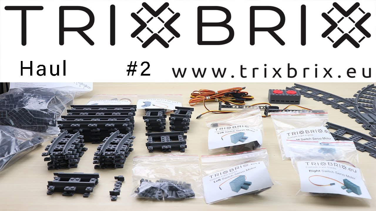 TRIXBRIX Nanoschienen & Elektronische Weichen Haul #2