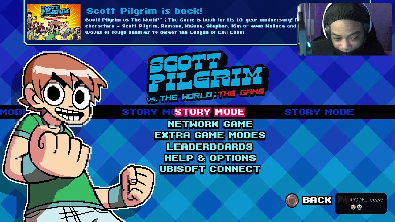Scott pilgrim with the guys