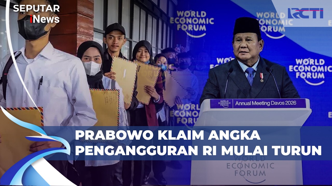 Kabar Baik dari Prabowo: Pengangguran Indonesia Disebut Mulai Turun