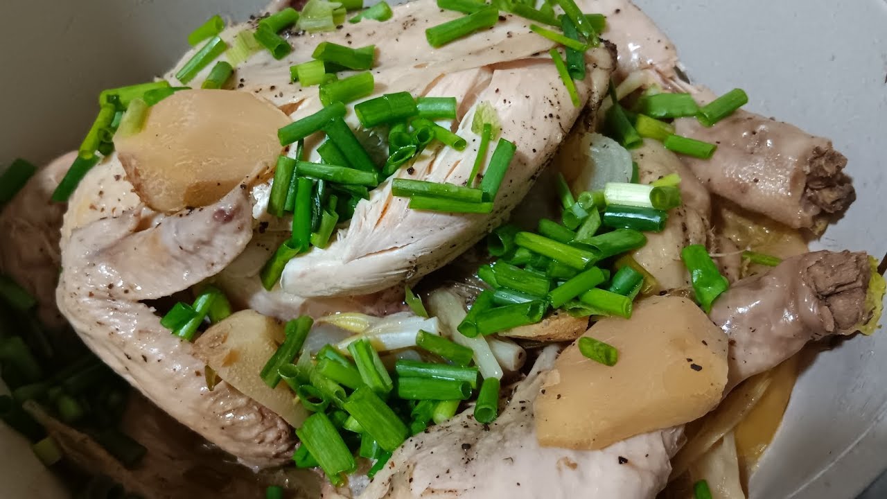 STEAM APPLE CHICKEN 