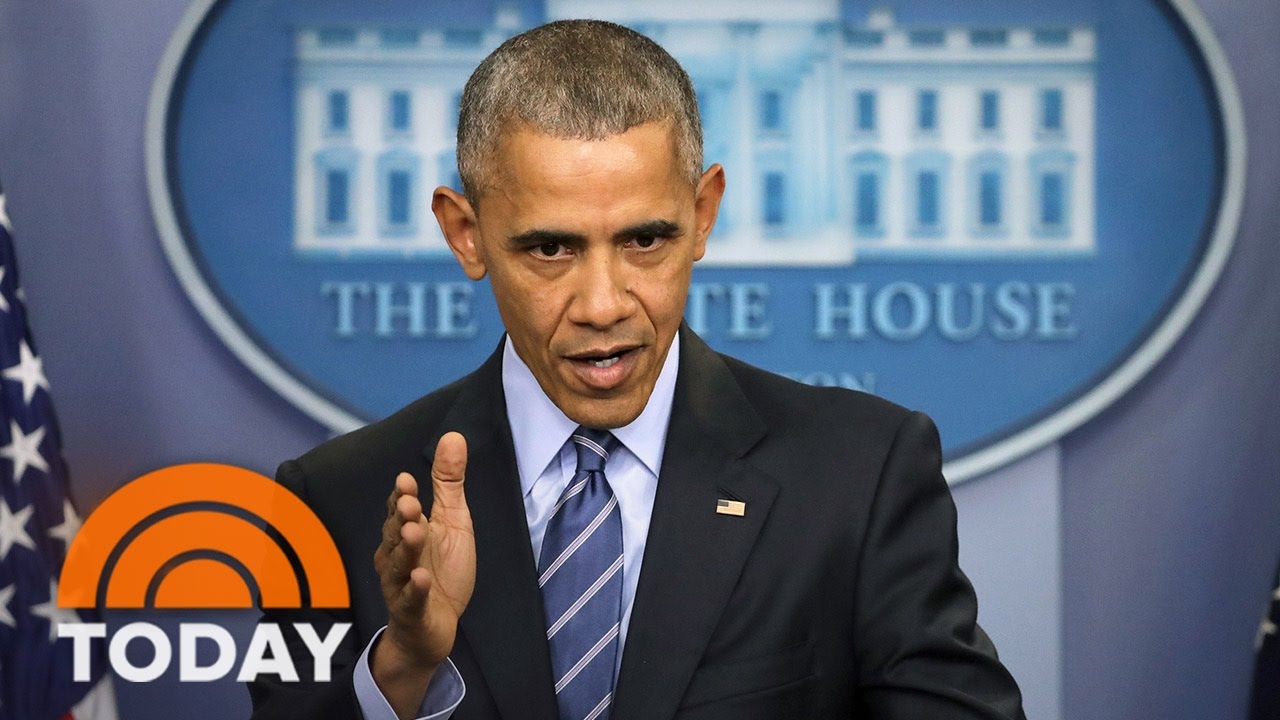 Obama: I Warned Vladimir Putin About Hacking The 2016 Election | TODAY