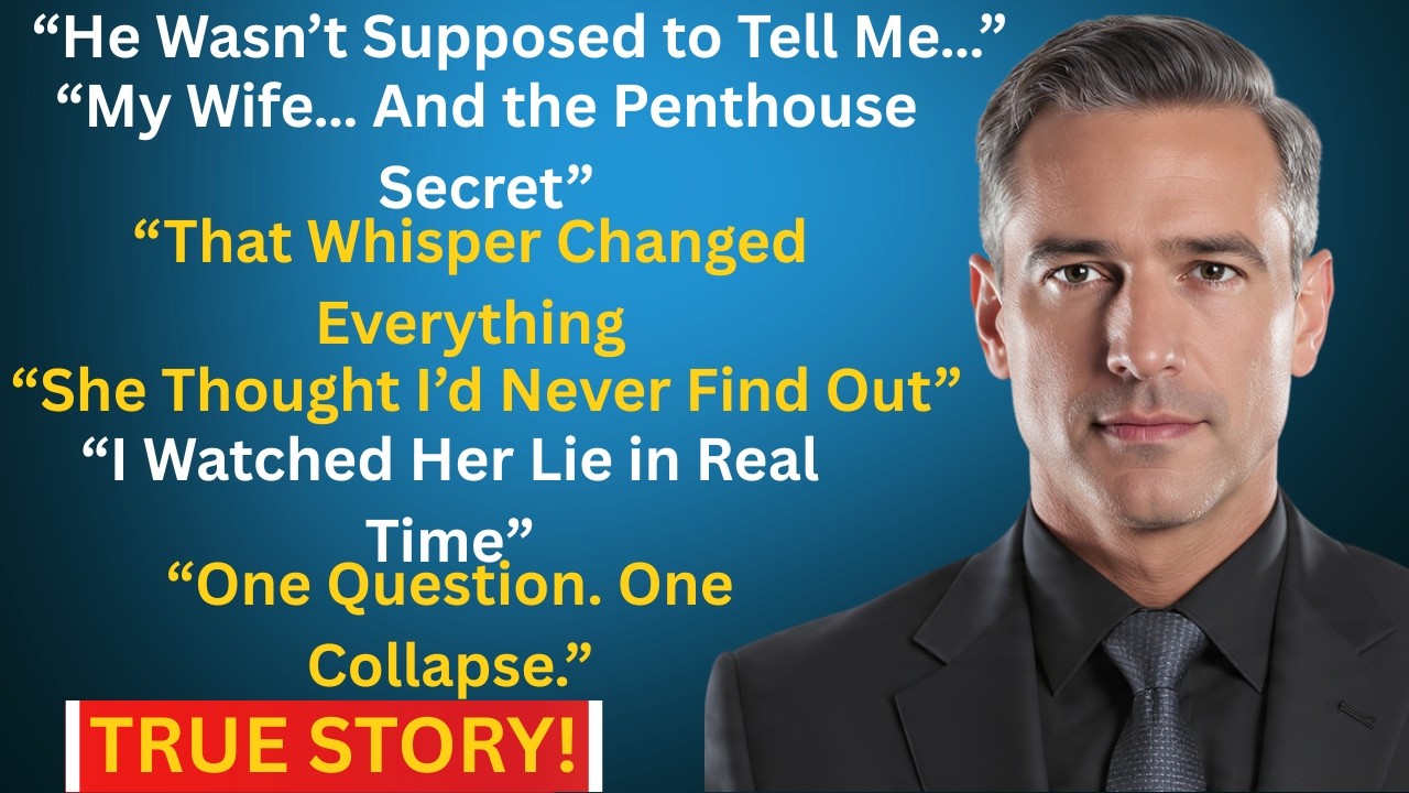 “Is That Your Wife?” The Security Guard’s Whisper Exposed Her Secret Life