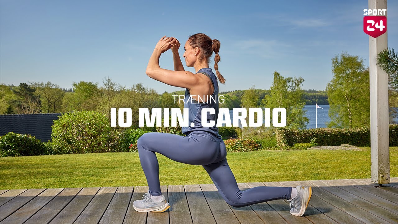 Energifyldt 10 minutters cardio-session med Julie Bruun 💪