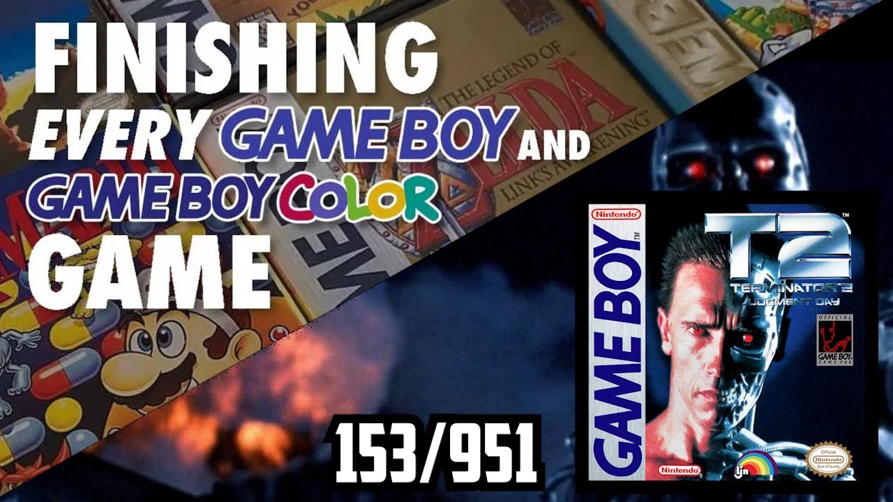 Прохождение ВСЕХ игр GB/GBC - Терминатор 2: Судный день (153/951)