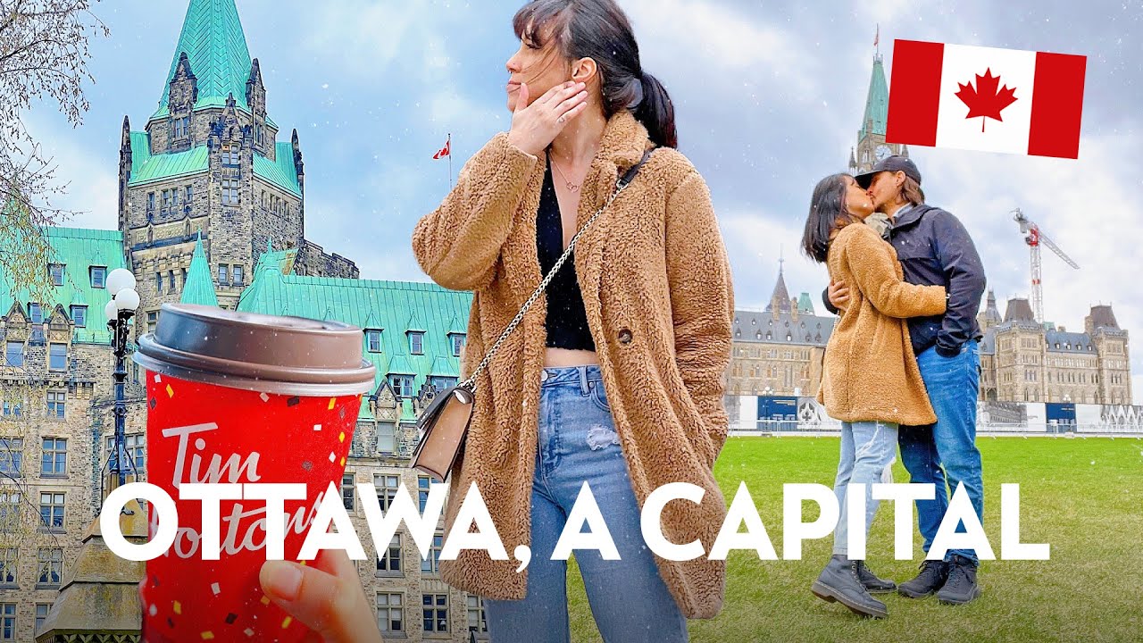 Rolê na CAPITAL do CANADÁ com o boy canadense! 😅 Hotel, museus, restaurantes... // EP11 (2023) 🇨🇦