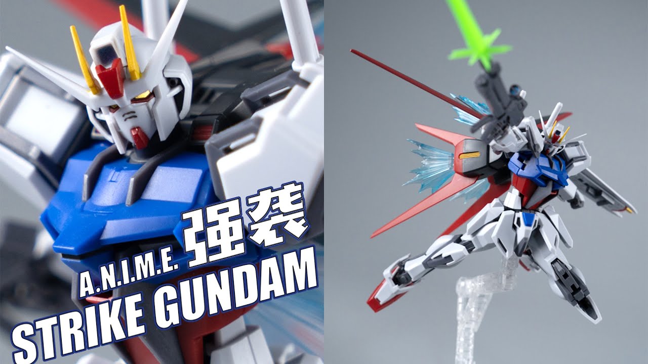 掌中新万玩物！万代 ROBOT魂 A.N.I.M.E. STRIKE GUNDAM强袭高达+空装背包【评头论足】