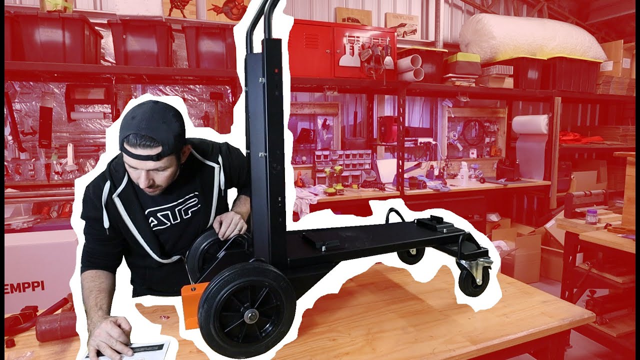 Kemppi P45MT Welding Cart Unboxing - VLOG