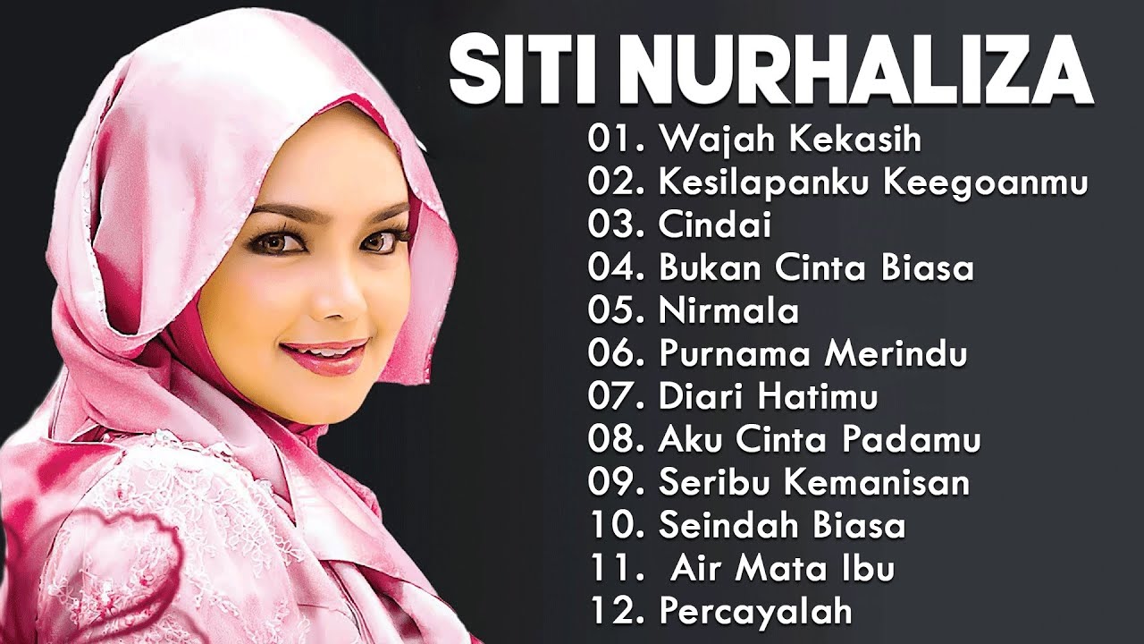 SITI NURHALIZA FULL ALBUM TERBAIK || LAGU POP MALAYSIA TERBARU