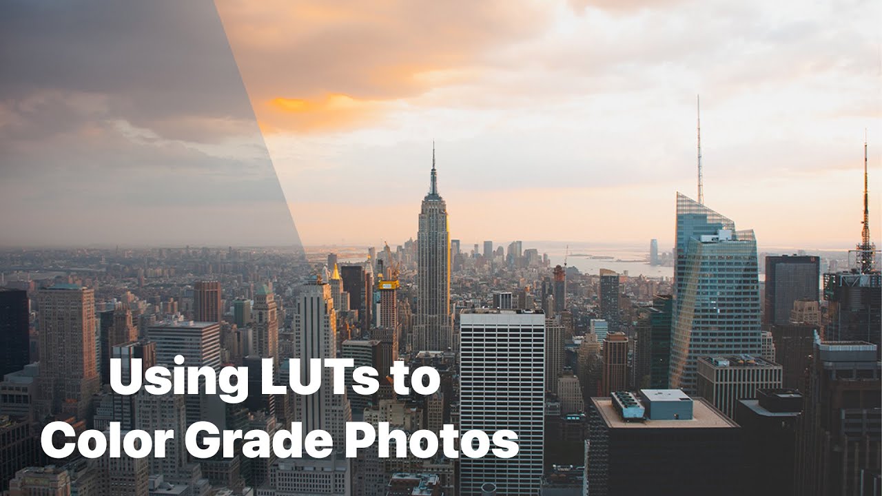Использование LUT для цветокоррекции фотографий