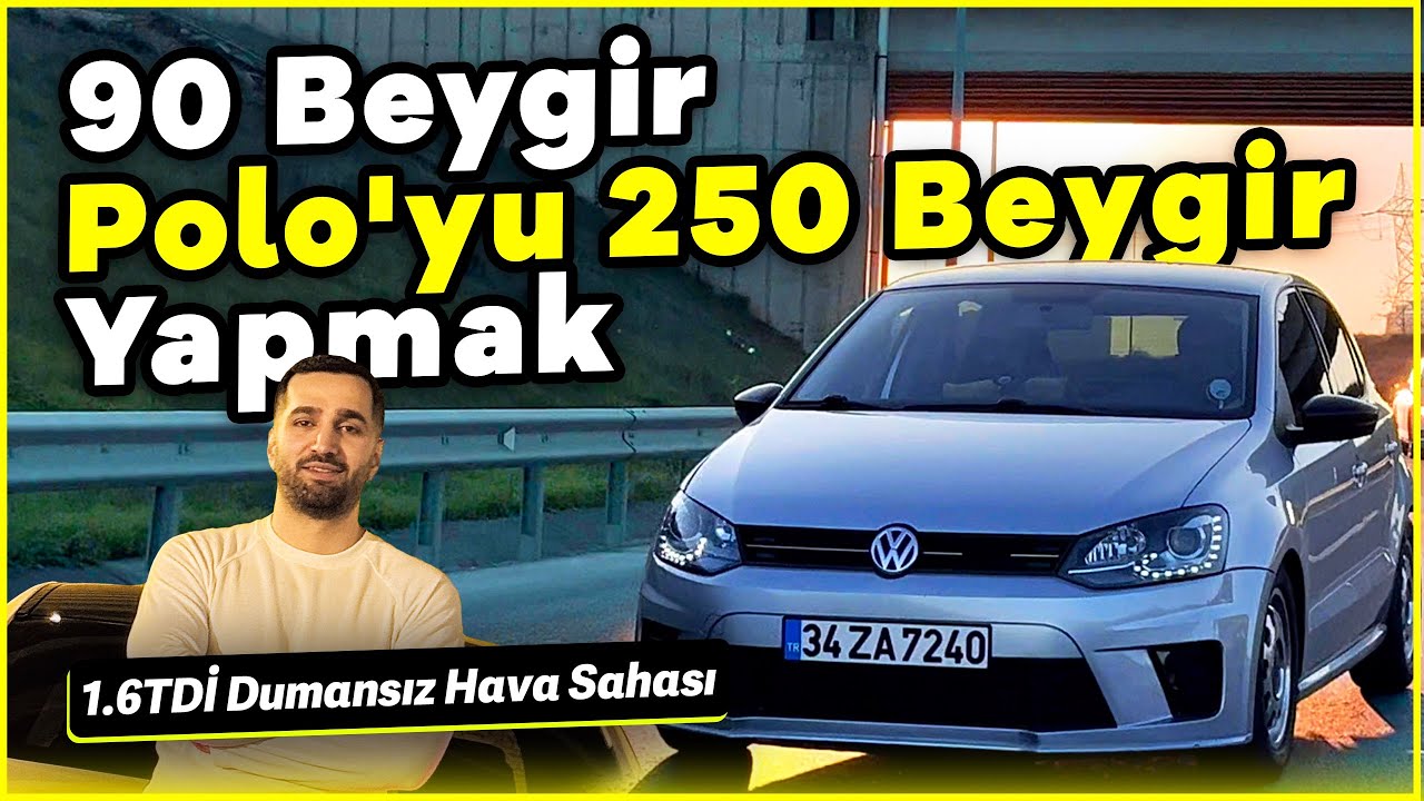 90 Beygir Arabayı 250 Beygir YARIŞ Arabası Yapmak !