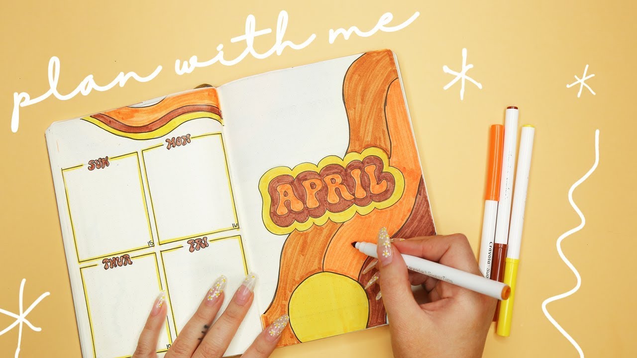 PLAN WITH ME * April 2018 Bullet Journal!