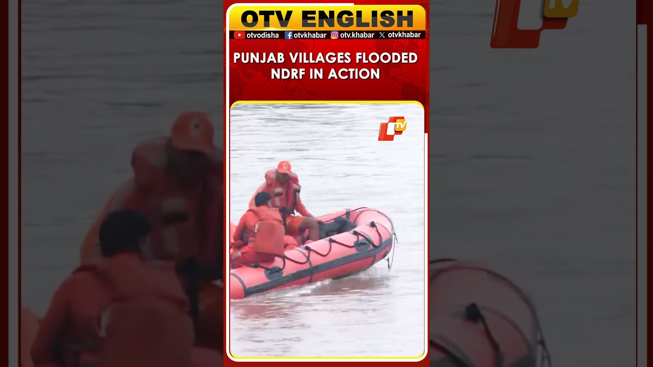 Punjab Floods: NDRF Rescues Families In Fazilka&rsquo;s Inundated Villages