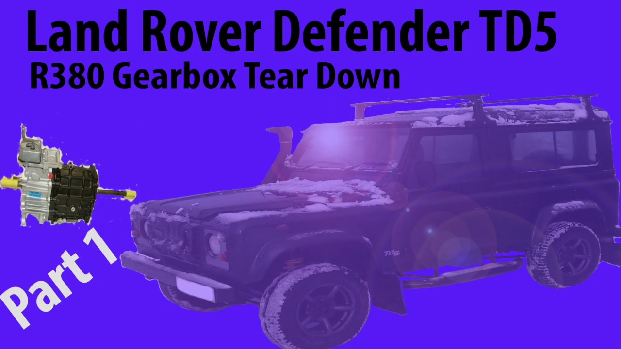 Land Rover Defender TD5 R380 Gearbox and LT230 TransferBox  Removal Part 1.