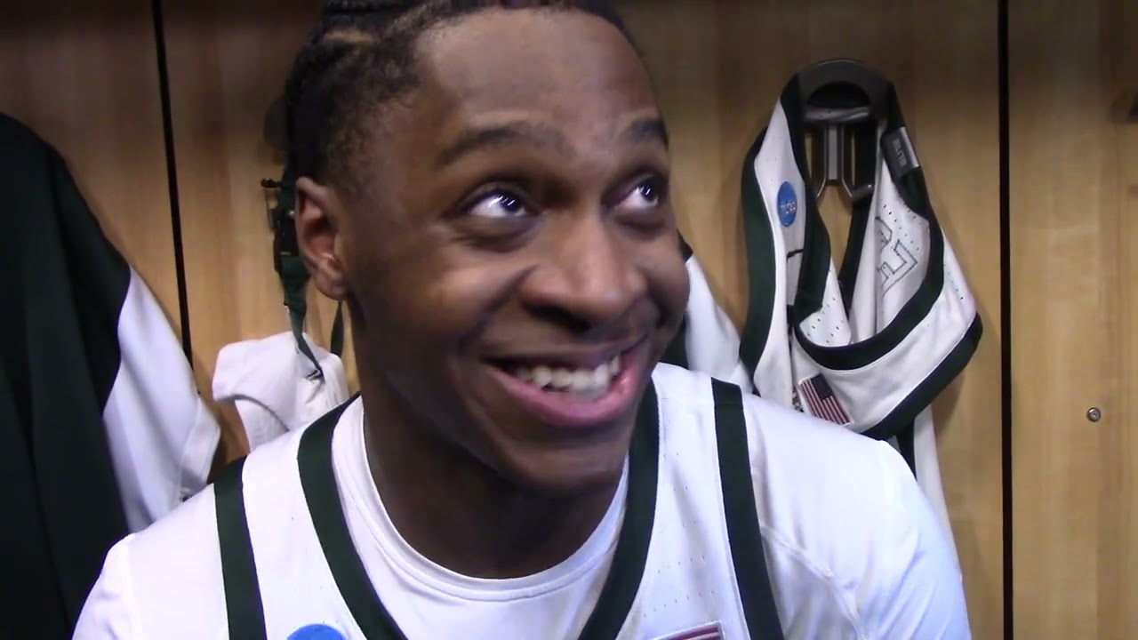 Michigan State freshman Cam Ward on NCAA Tournament debut in 92-67 win over NDSU