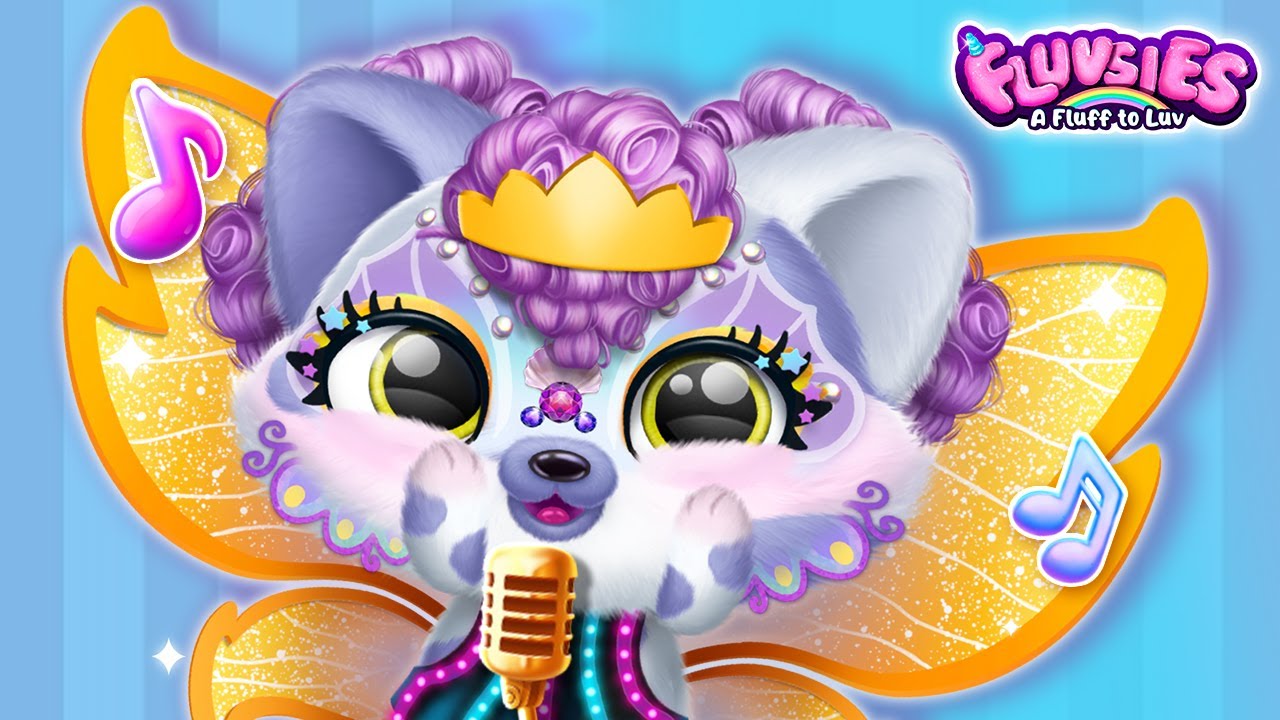 Fluvsies - Head, Shoulders, Knees & Toes Karaoke 🎤 💜 Song with Lyrics!