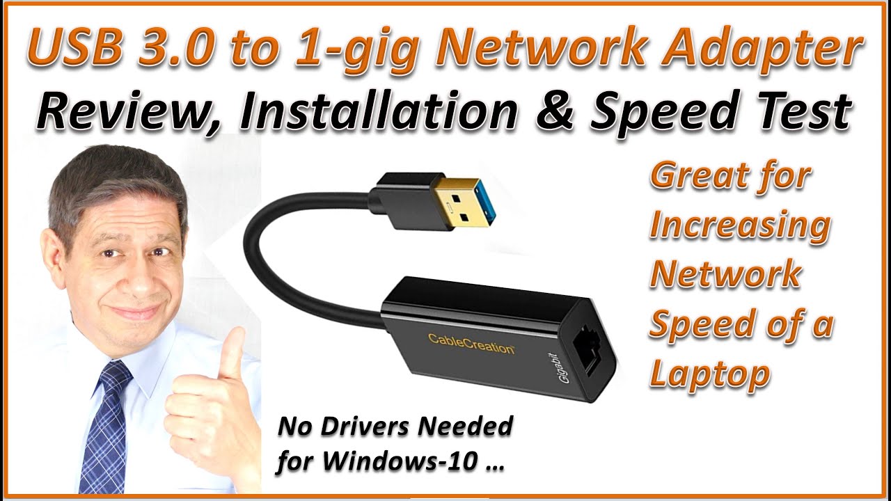 Review of a Very Low Cost External USB 3.0 to 1-gig Network Adapter