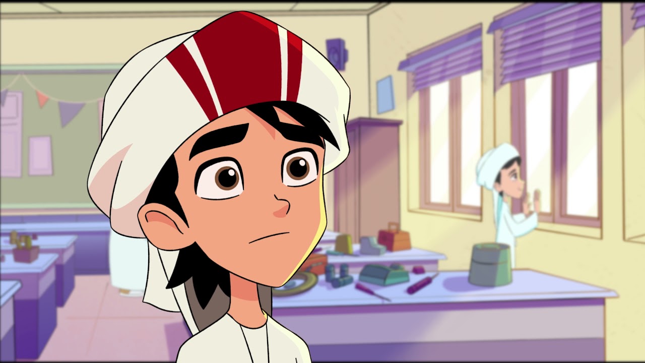 @mansourcartoon        عمل معاً لبناء عالم أفضل يمكّن اندماج أصحاب الهمم من فئة التوحد
