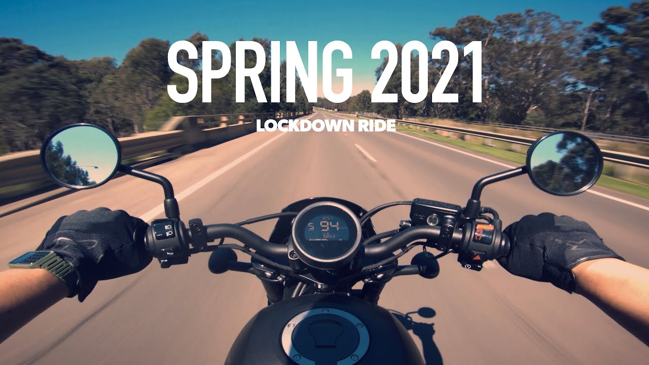 Spring 2021 Ride on Honda Rebel CMX500 POV - Sydney Australia