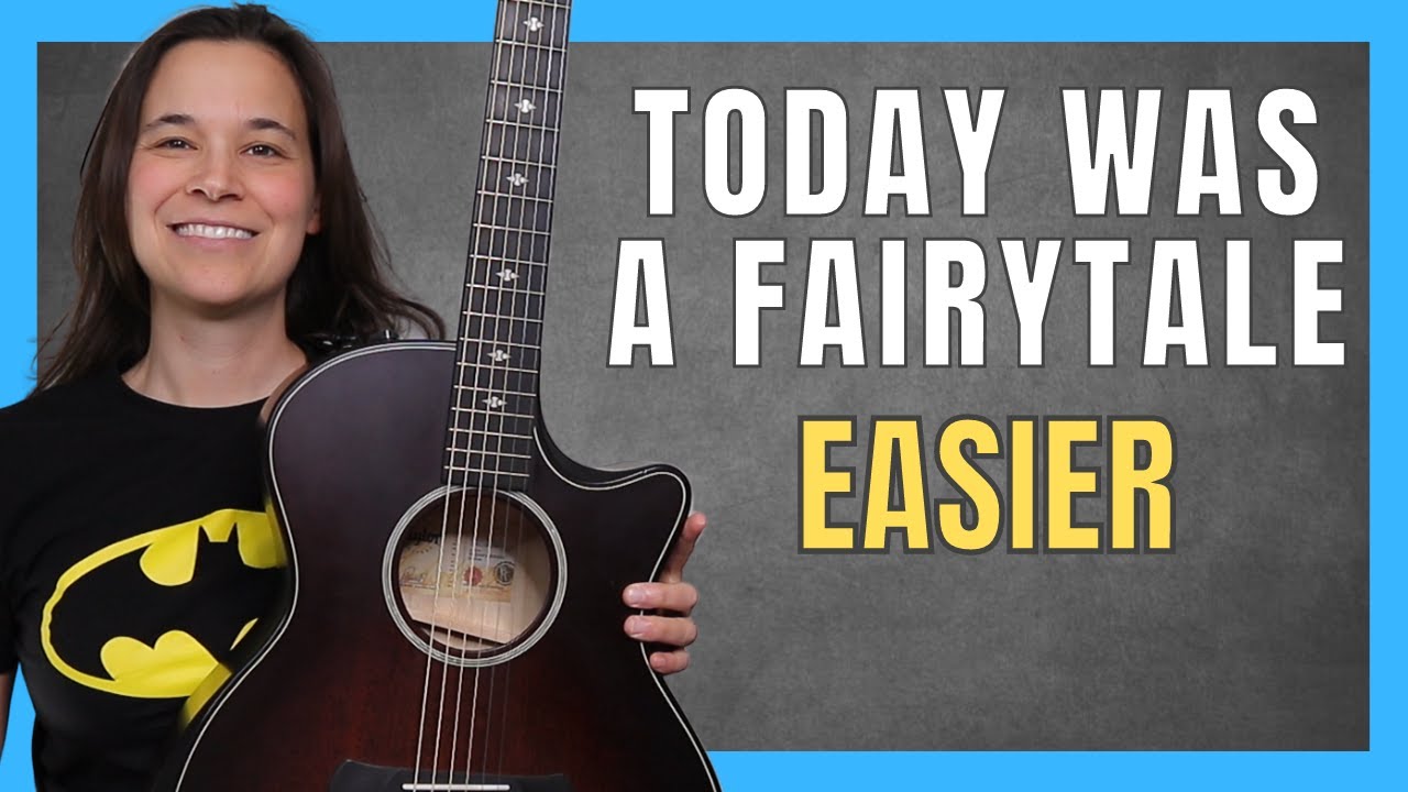 The EASIEST Taylor Swift Song? Today Was A Fairytale Guitar Lesson