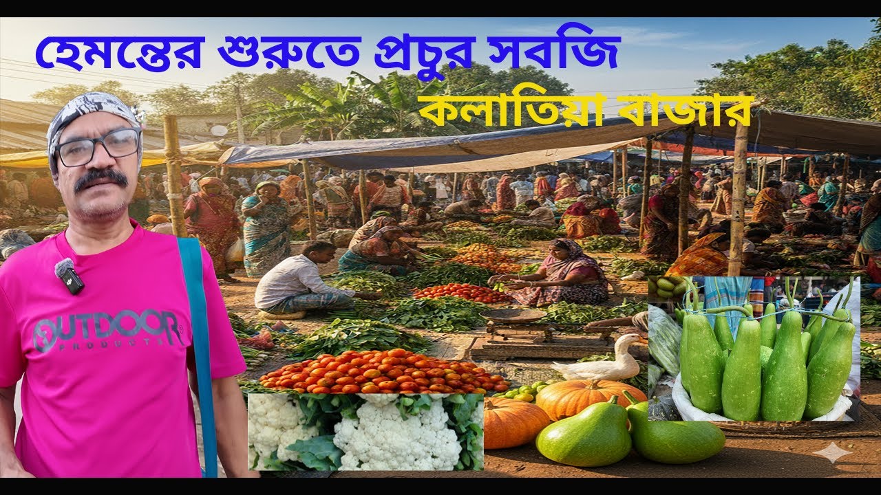 কলাতিয়া বাজার, প্রতিদিনের বাজার Daily marke Kalatia.