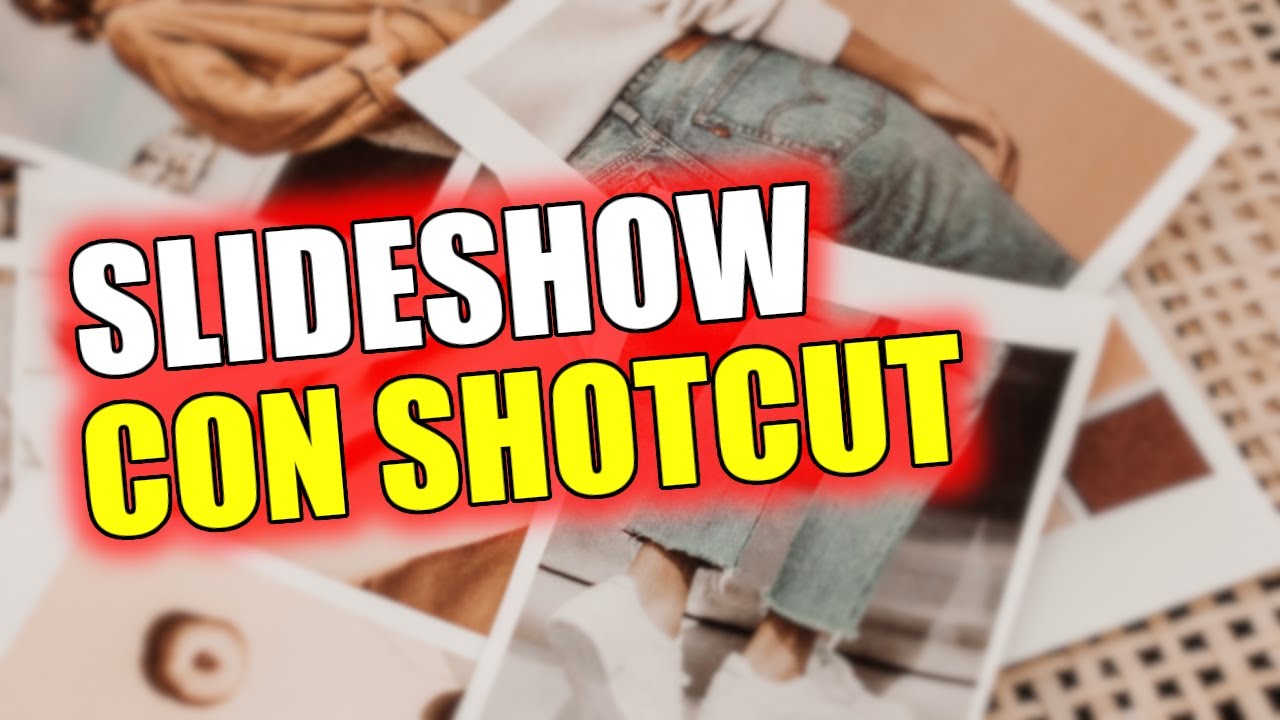 Come realizzare uno slideshow con Shotcut