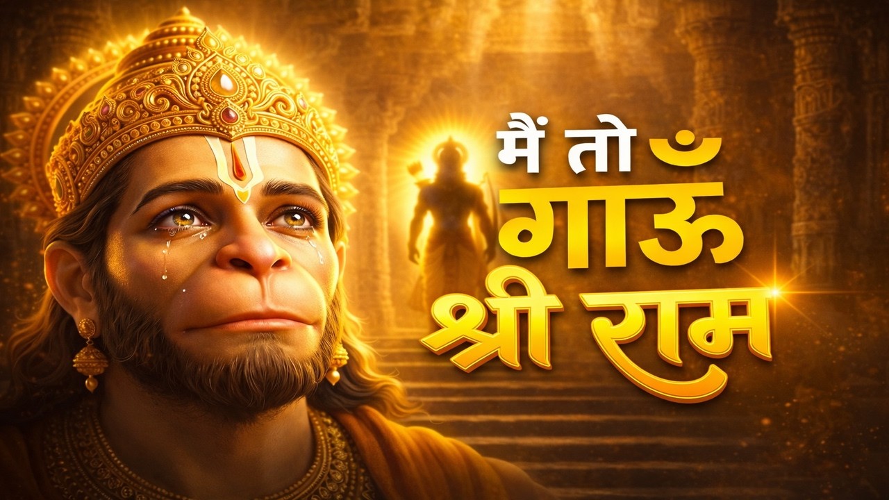 में गाऊं श्री राम | Main Gaaun Shree Ram | Ram Hanuman Bhajan | Devotional , Peaceful 2026 Geet