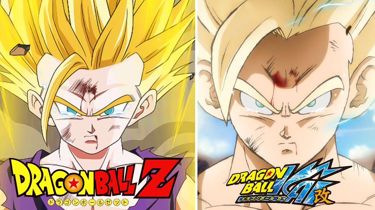 Dragon Ball Z vs Dragon Ball Kai
