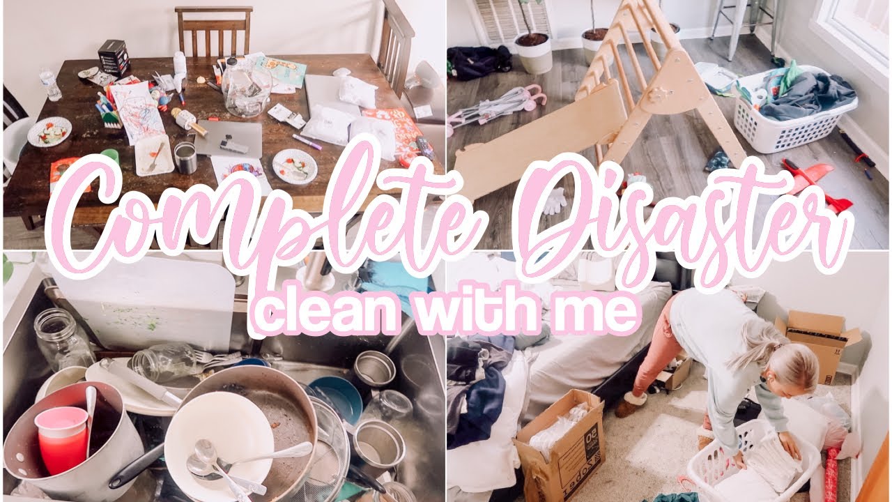 COMPLETE DISASTER CLEAN WITH ME 2021 // DAYS OF SPEED CLEANING MOTIVATION // MOTIVATIONAL CLEANING