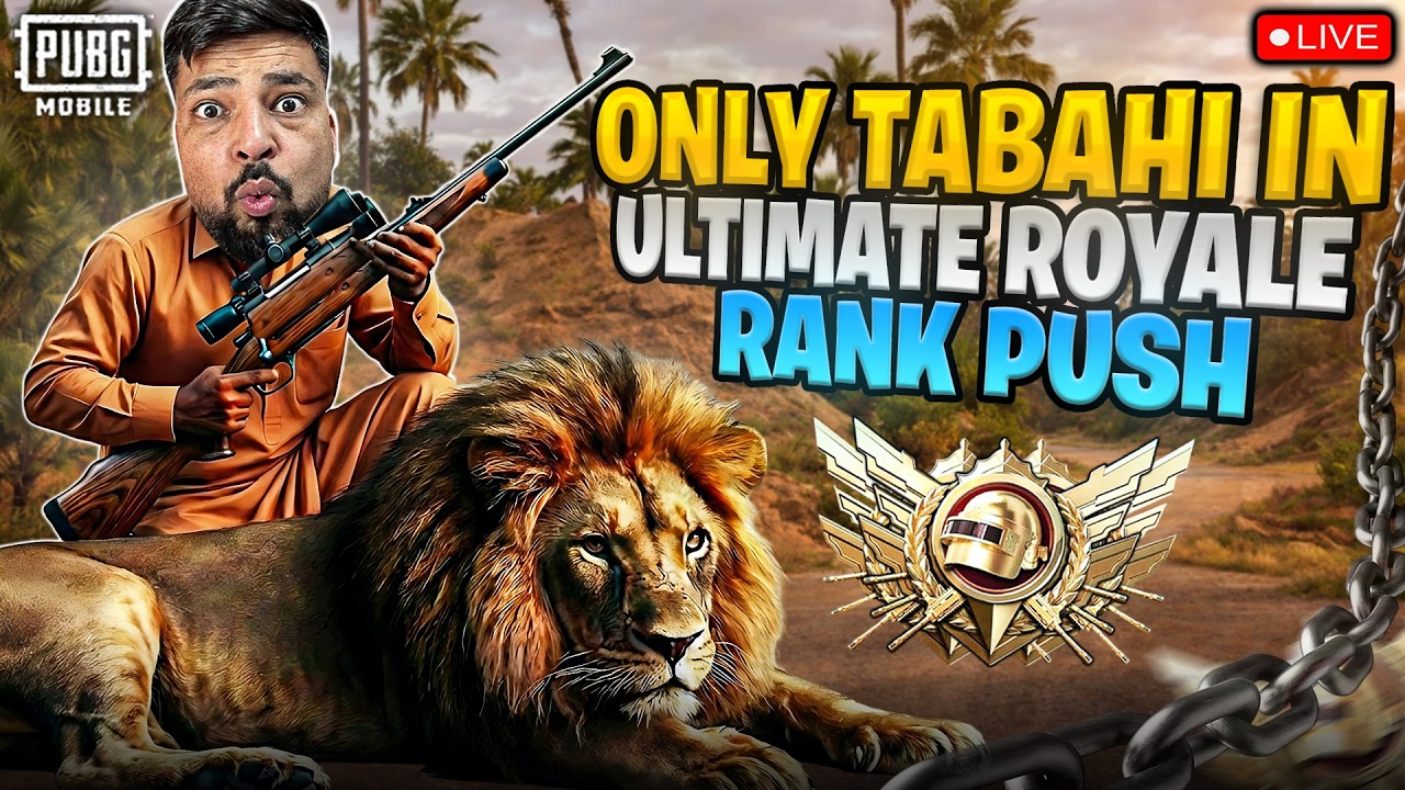 ONLY TABAHI IN ULTIMATE ROYAL ☠️🤯  FMRADIO GAMING