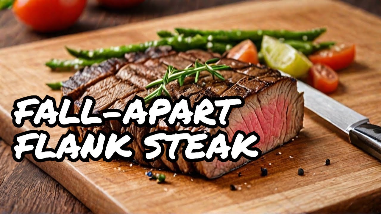 Fall-Apart Tender Instant Pot Flank Steak 🥩 | No-Knife Needed Garlic Balsamic Recipe