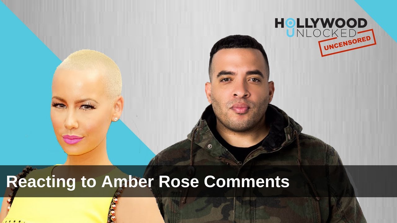 Reacting to Amber Rose Throwing Shade & Inviting Her to the Show on Hollywood Unlocked [UNCENSORED]