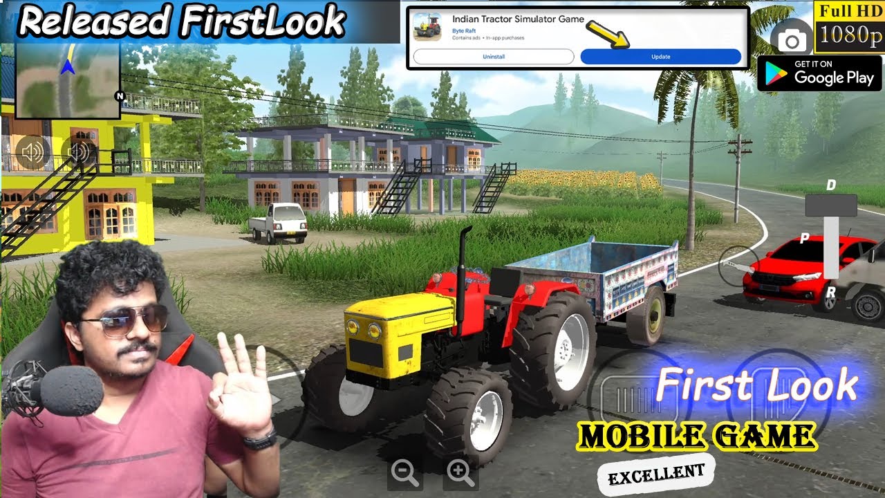Released Excellent Update Indian Tractor Simulator Game 10/10 Android Gameplay